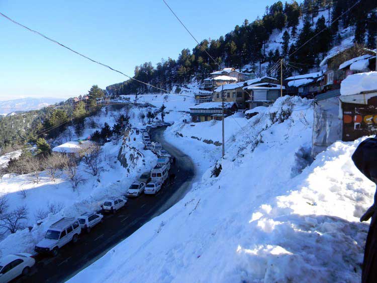 beautiful scenery of Manali