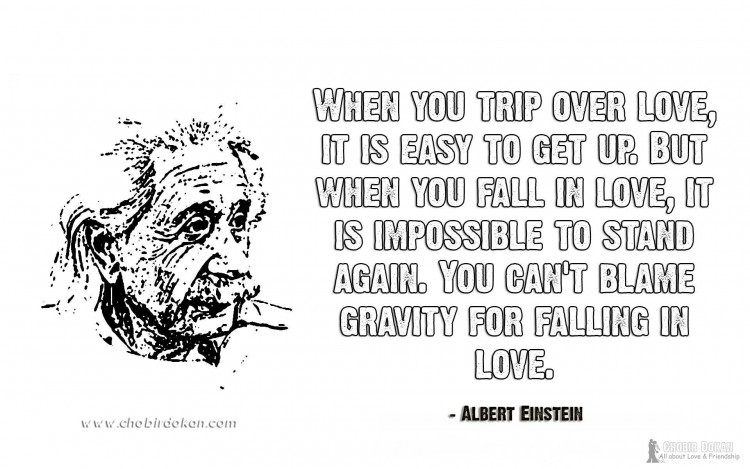 albert einstein love quote