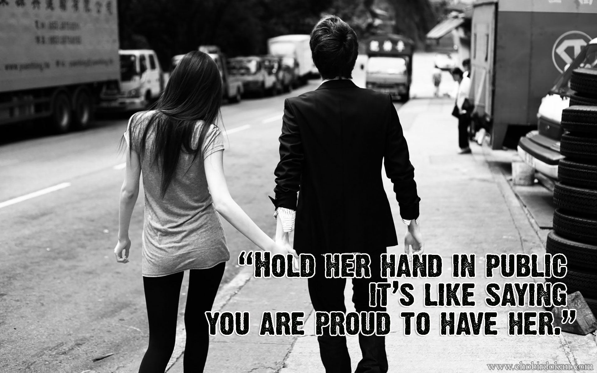 Images of Cute Love Couple Holding Hands with Quotes