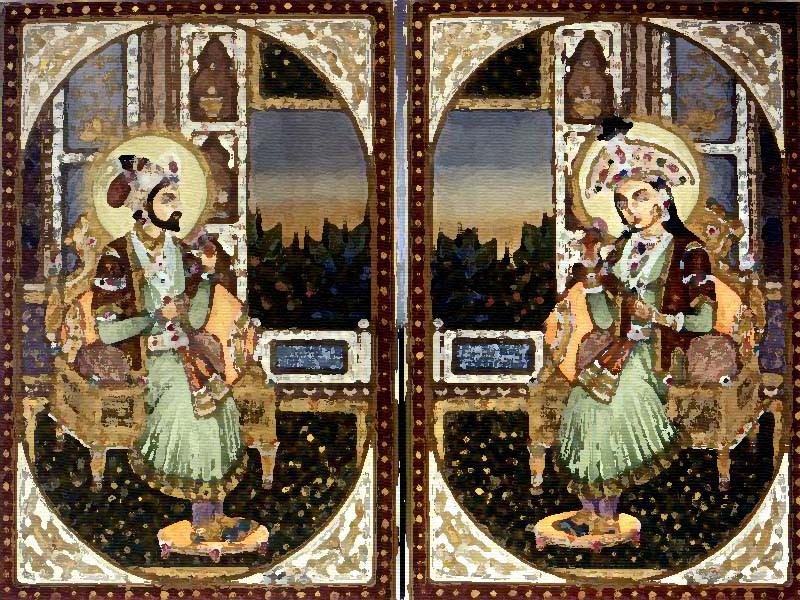 Shah Jahan and Mumtaz Mahal-Indian Love Couples in History and Literature