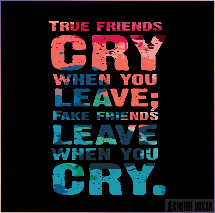 fake friends quote